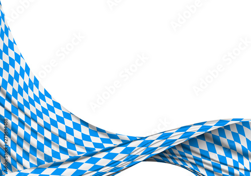 Bayern Fahne - Oktoberfest Bayern-Deko