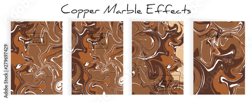 Mixture of acrylic paints. Liquid marble texture