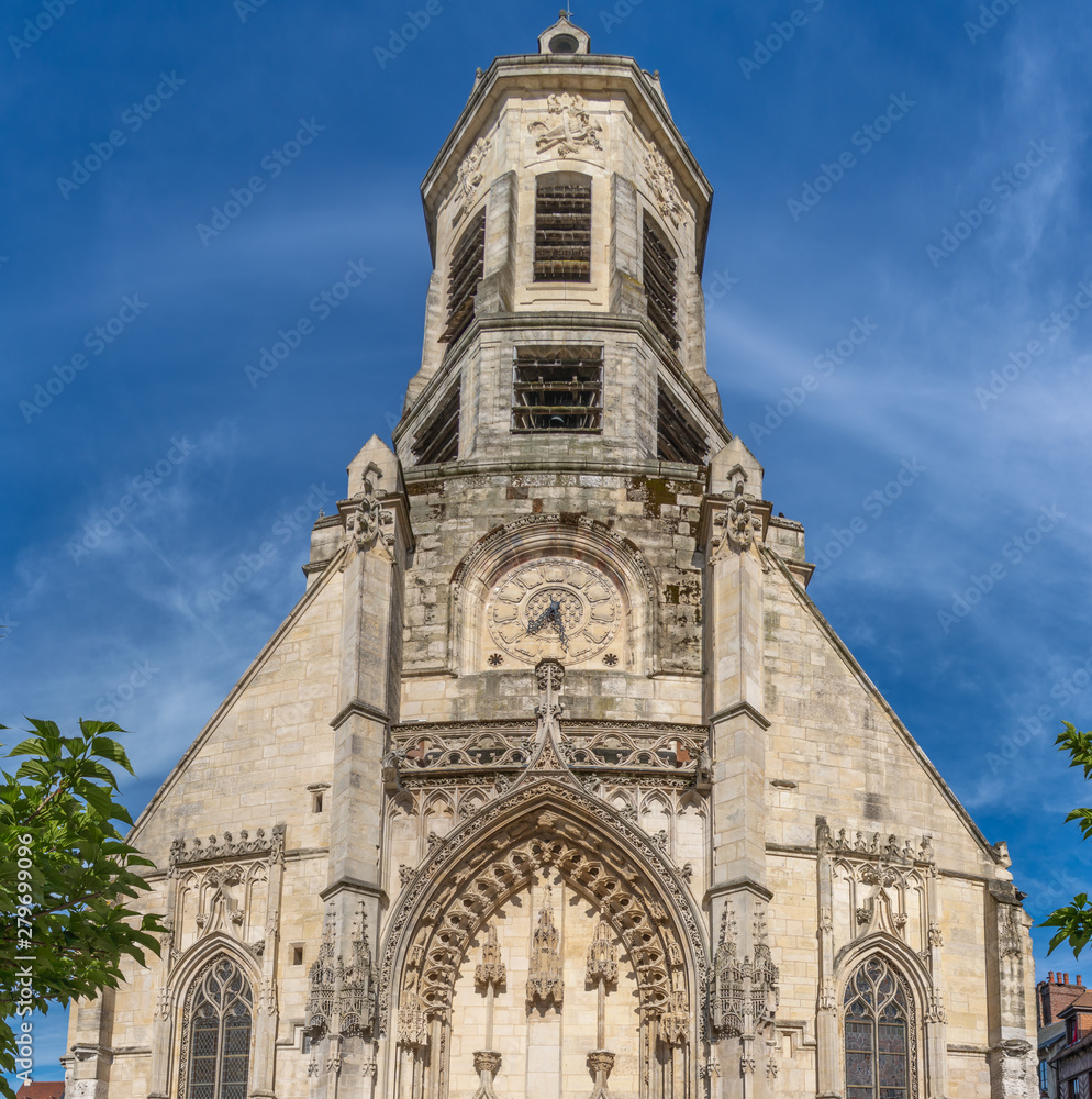 Honfleur, France - 06 01 2019: St. Leonard's Church