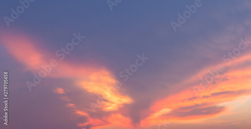 sky with clouds