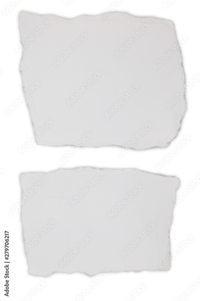 Torn pieces of paper Torn pieces of paper