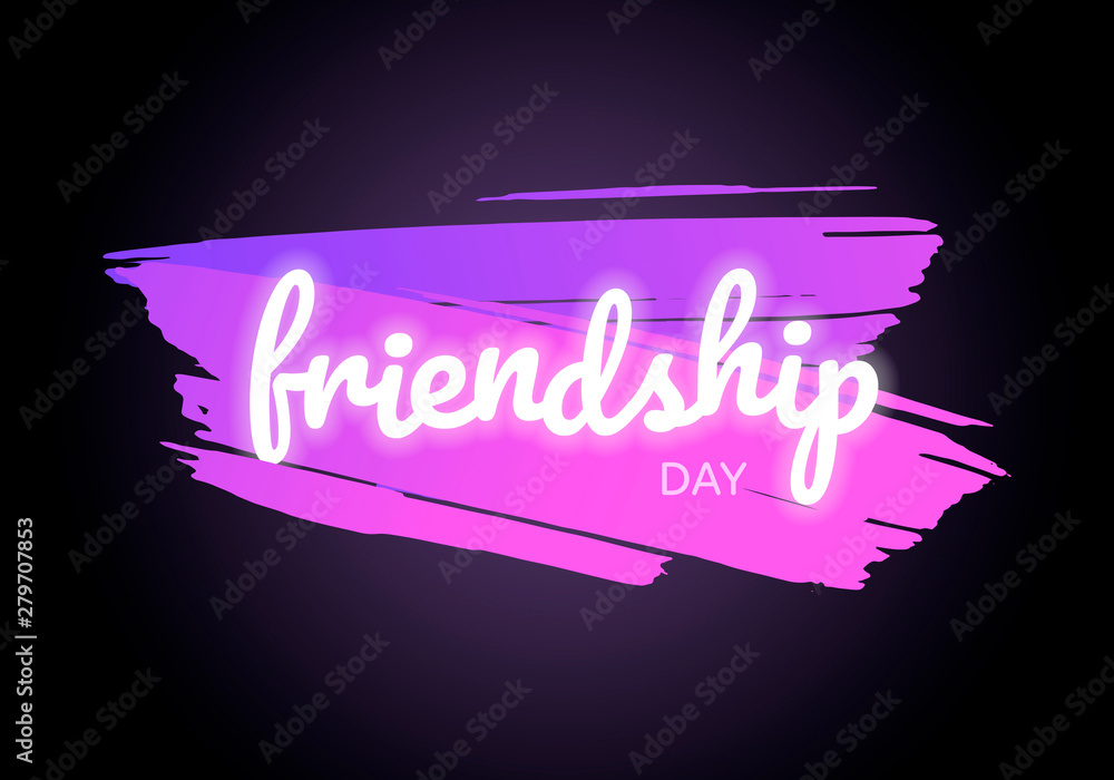 Friendship Day banner designs to customize online