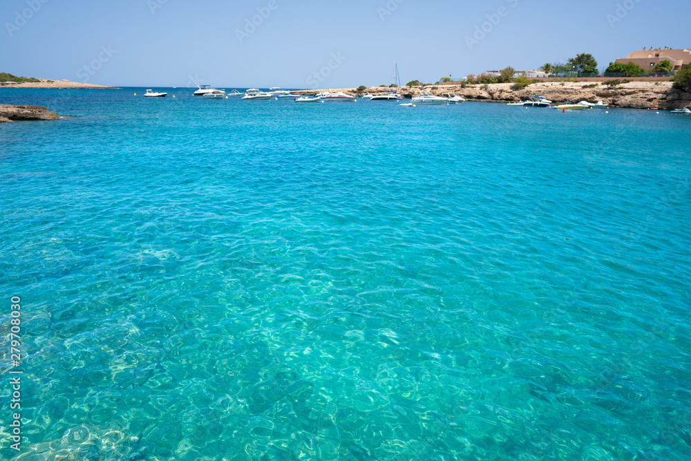 Ibiza Port D es Torrent beach in Balearics
