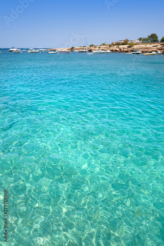 Ibiza Port D es Torrent beach in Balearics