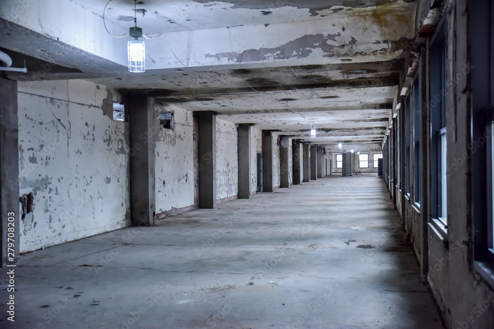 abandoned factory warehouse