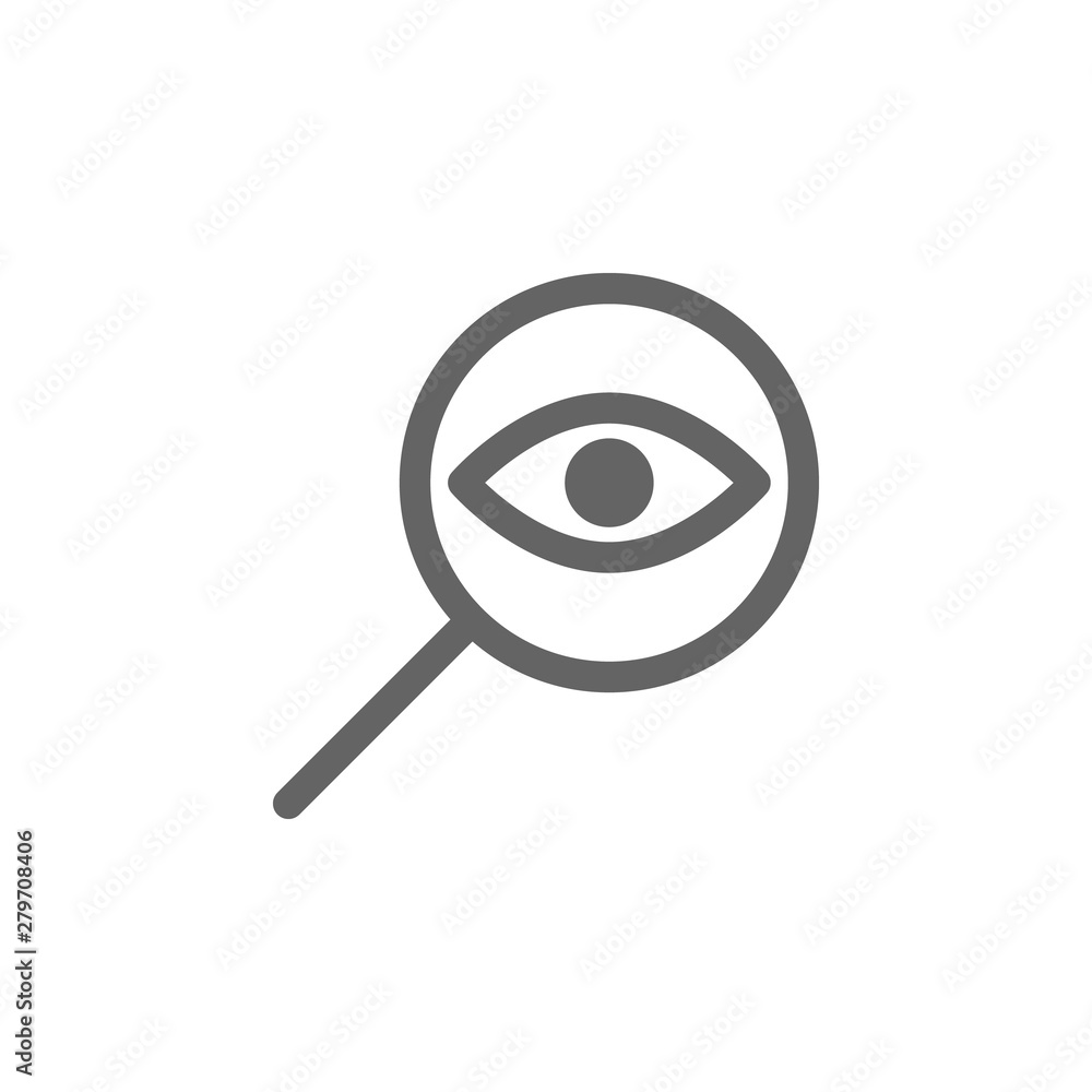 Search Eye icon. Element of simple icon Search Eye icon. Element of simple icon