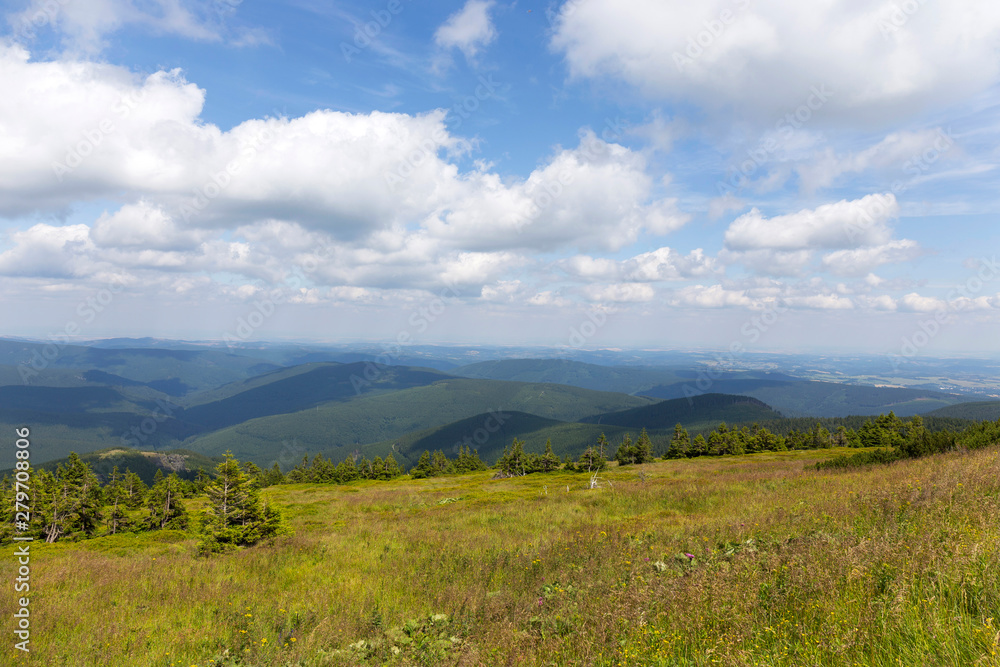 Mountain Jesenik in Moravia, very green and clear Nature with cleanest Air in central Europe, Czech Republic Mountain Jesenik in Moravia, very green and clear Nature with cleanest Air in central Europe, Czech Republic