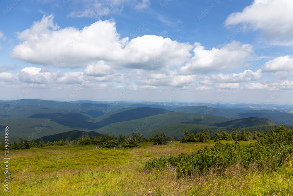 Mountain Jesenik in Moravia, very green and clear Nature with cleanest Air in central Europe, Czech Republic Mountain Jesenik in Moravia, very green and clear Nature with cleanest Air in central Europe, Czech Republic