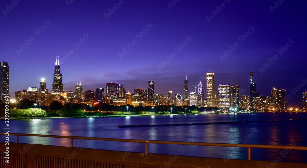 Obraz premium Chicago skyline
