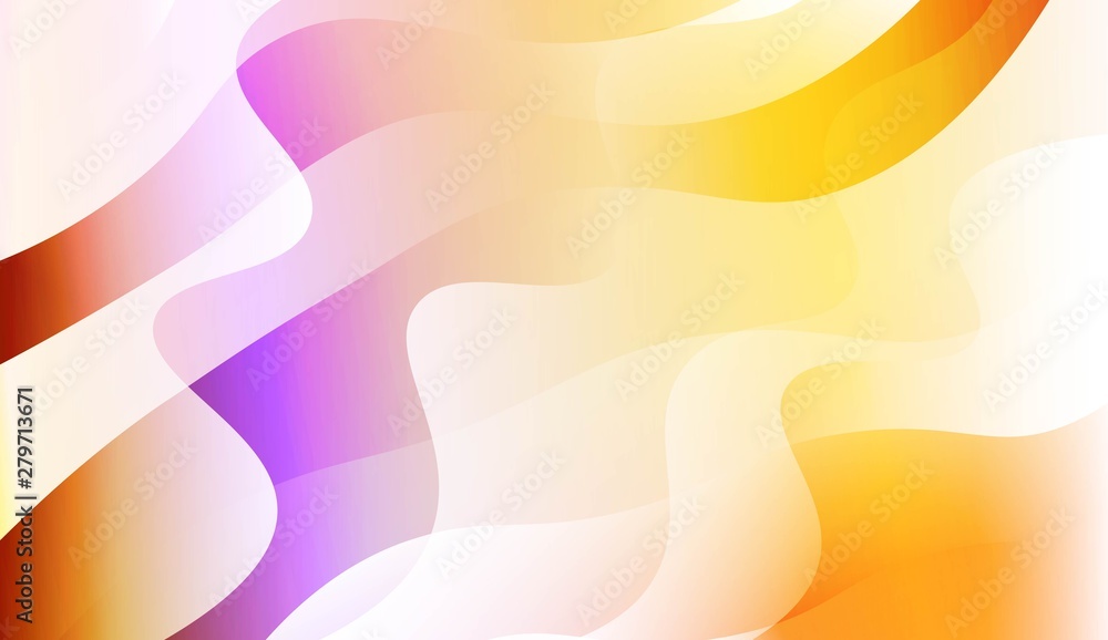 Abstract Shiny Waves. For Your Design Ad, Banner, Cover Page. Vector Illustration with Color Gradient. Abstract Shiny Waves. For Your Design Ad, Banner, Cover Page. Vector Illustration with Color Gradient.
