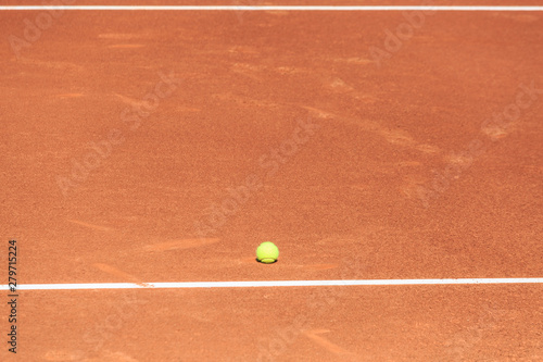 Tennis court and ball © photostocklight