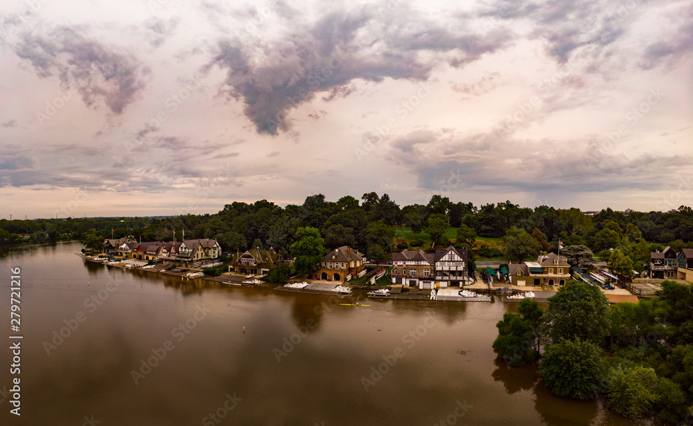 Fototapeta premium Boathouse Row, Philadelphia