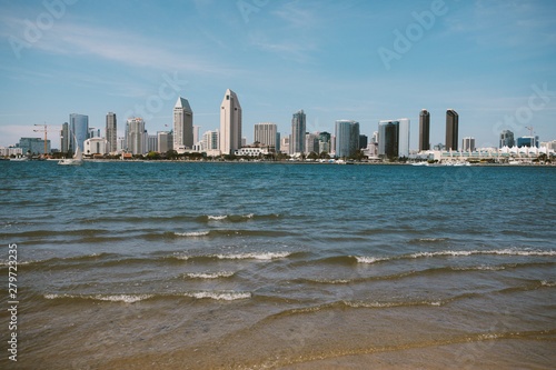 City of San Diego Skyline across the bay