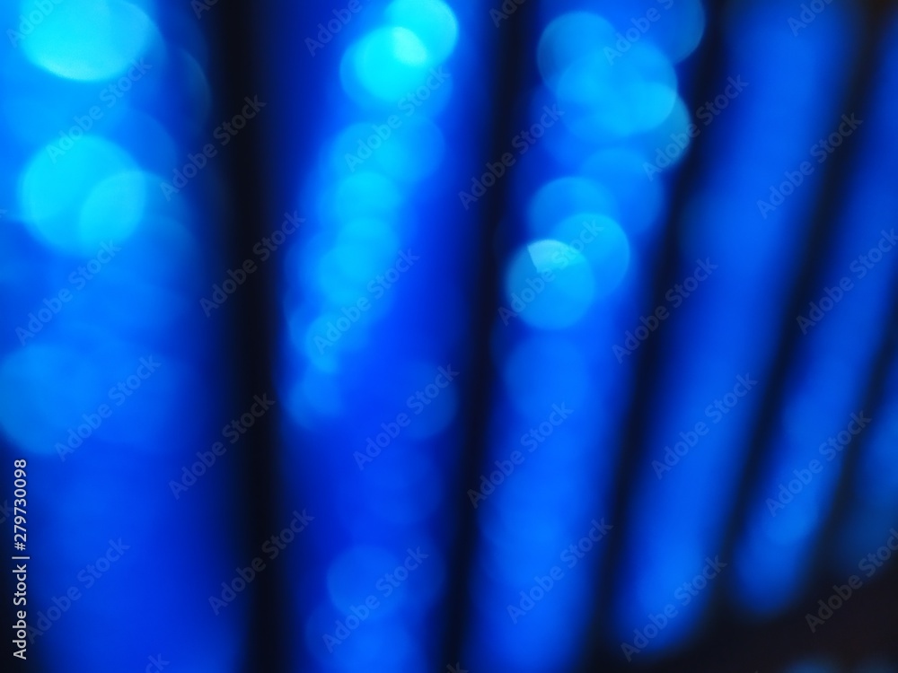 Fototapeta premium line back on glitter in blue background