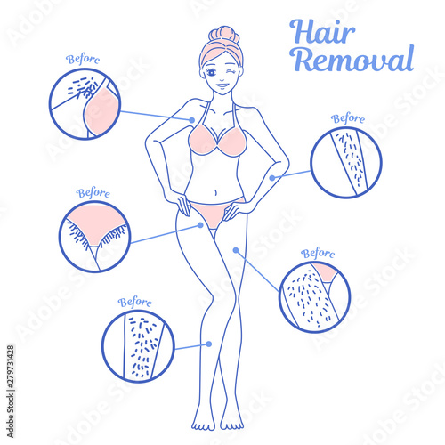 woman with hair problem