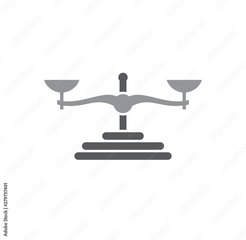 Scale icon on background for graphic and web design. Simple illustration. Internet concept symbol for website button or mobile app. Scale icon on background for graphic and web design. Simple illustration. Internet concept symbol for website button or mobile app.