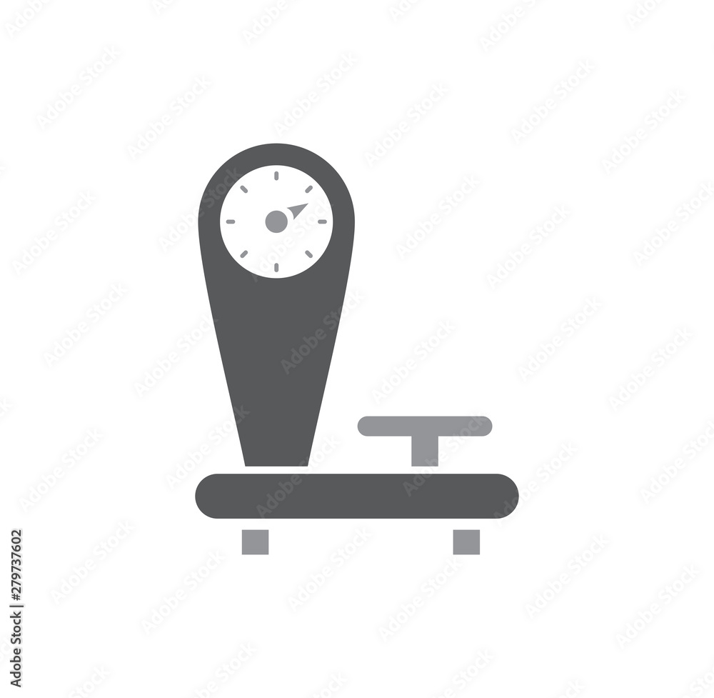 Scale icon on background for graphic and web design. Simple illustration. Internet concept symbol for website button or mobile app. Scale icon on background for graphic and web design. Simple illustration. Internet concept symbol for website button or mobile app.