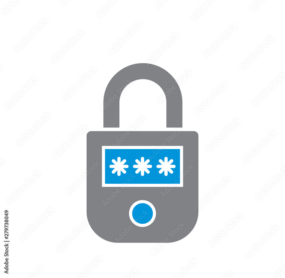 Smart lock icon on background for graphic and web design. Simple illustration. Internet concept symbol for website button or mobile app. Smart lock icon on background for graphic and web design. Simple illustration. Internet concept symbol for website button or mobile app.