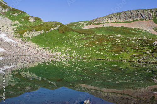 lake in mountains