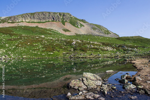river in the mountains