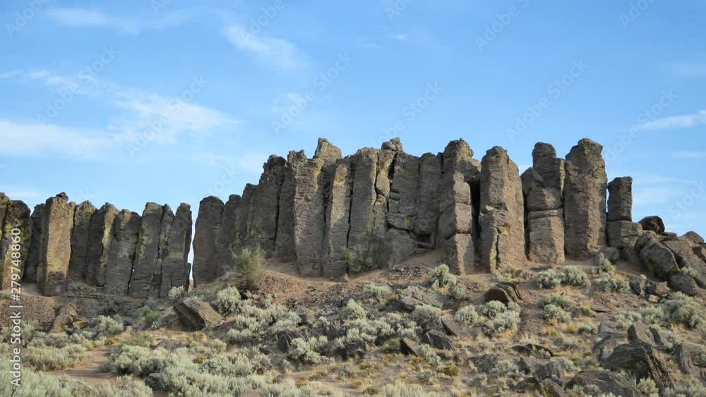 Frenchman Coulee in Quincy Washington State U.S.A Frenchman Coulee in Quincy Washington State U.S.A