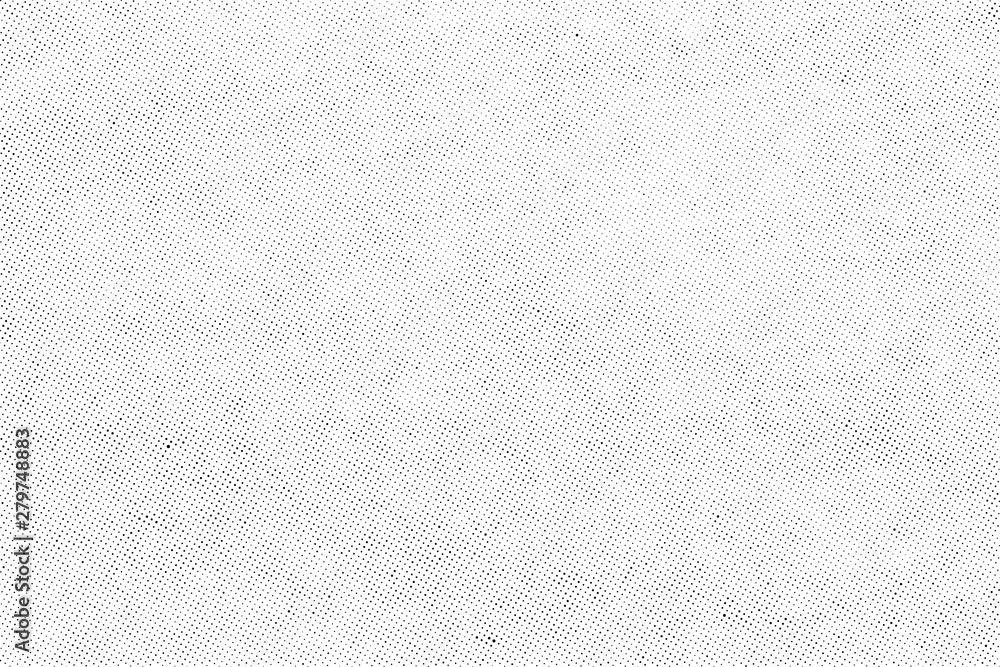 Subtle halftone vector texture overlay. Monochrome abstract splattered background.