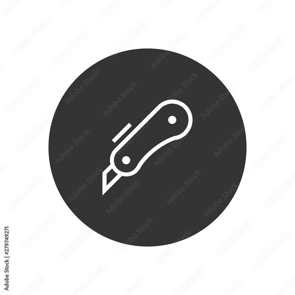 Cutter vector icon in modern style for web site and mobile app Cutter vector icon in modern style for web site and mobile app