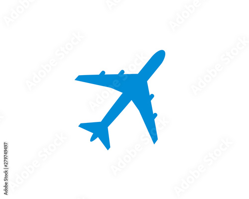 Wallpaper Mural airplane icon vector Torontodigital.ca