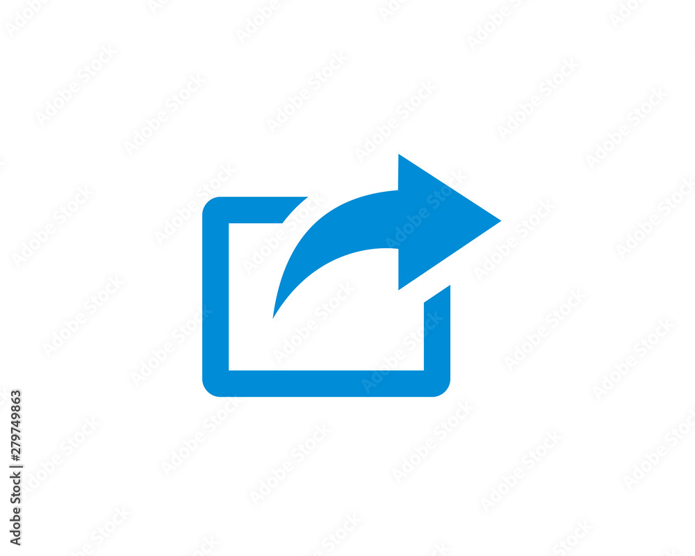 Share icon vector Share icon vector
