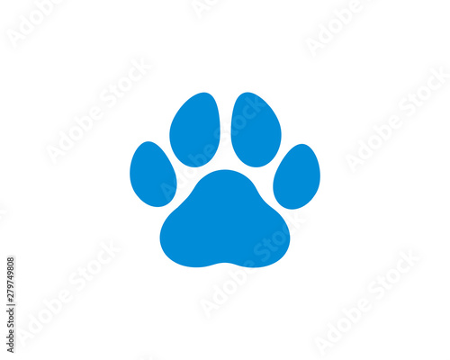 Paw Print icon. Vector