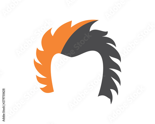 hair super logo icon template © afjahiza