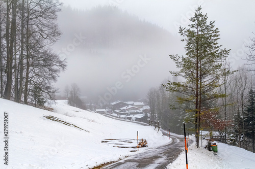 bavarian winter scenery