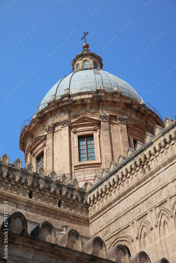 Kathedrale Maria Santissima Assunta in Palermo. Sizilien. Italien