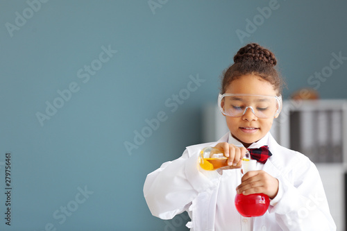 Little African-American sci...