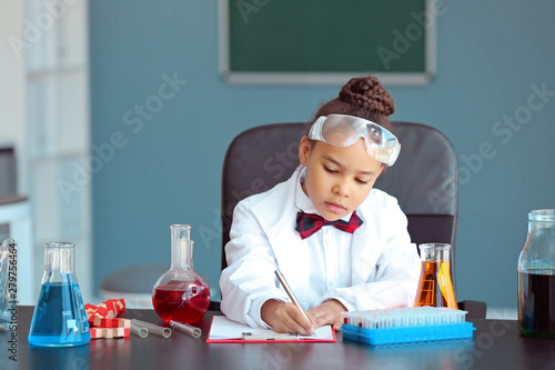 Little African-American sci...