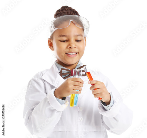 Little African-American sci...