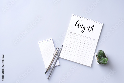 Flip paper calendar and not...