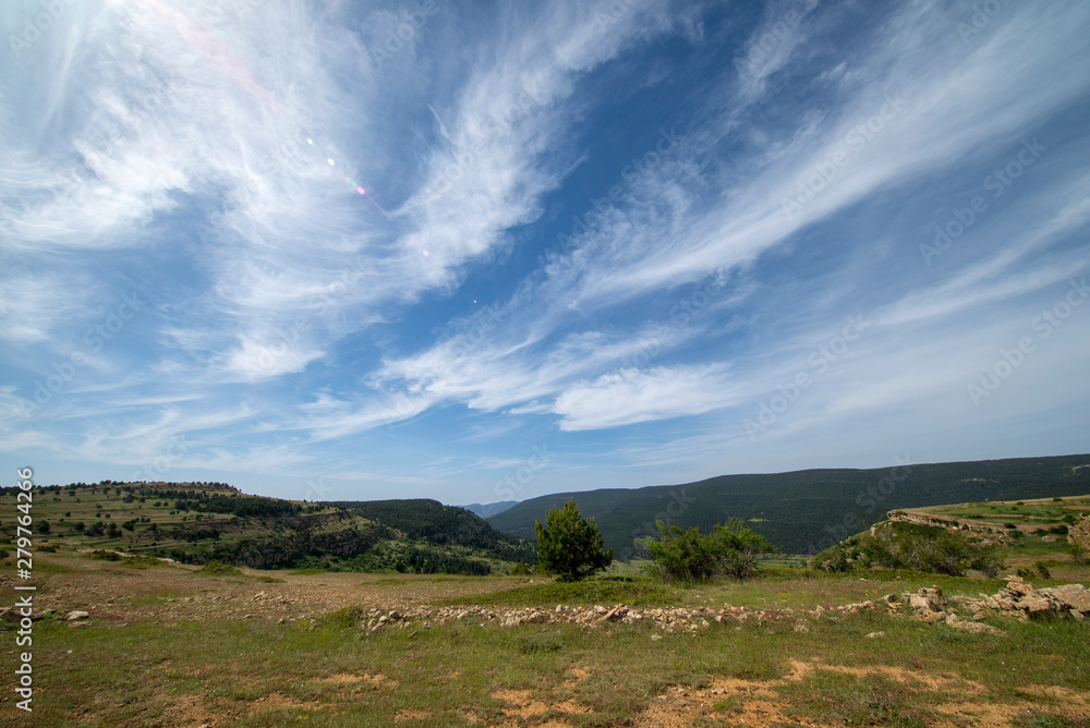 Mountains of Valdelinares a day of Summer Mountains of Valdelinares a day of Summer