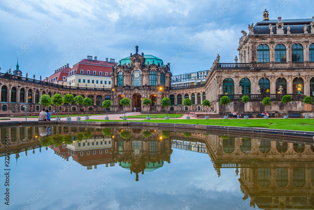 Naklejka premium Zwinger palace in Dresden, Saxony, Germany