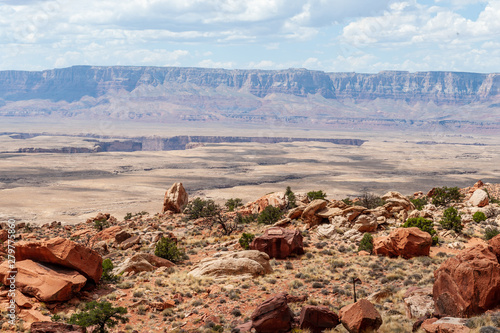 An outlook over marble canyon, near Page, arizona. photo