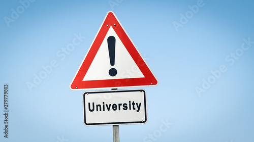 Street Sign to University