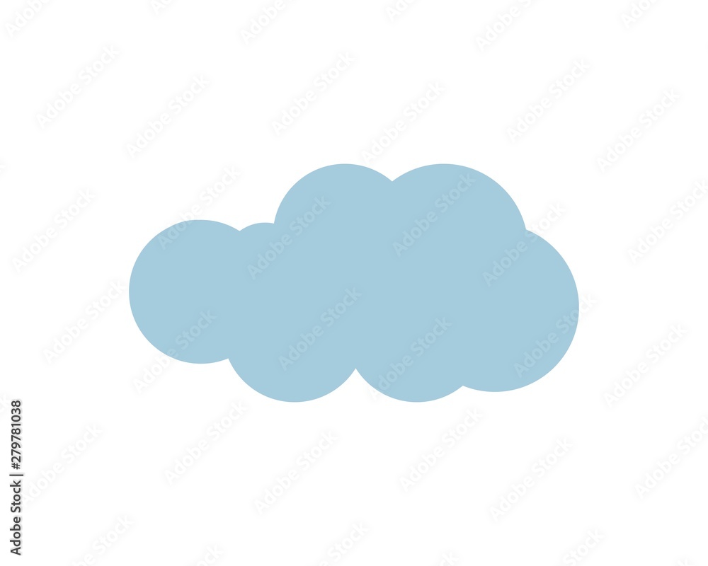 Cloud Logo vector icon illustration design Cloud Logo vector icon illustration design