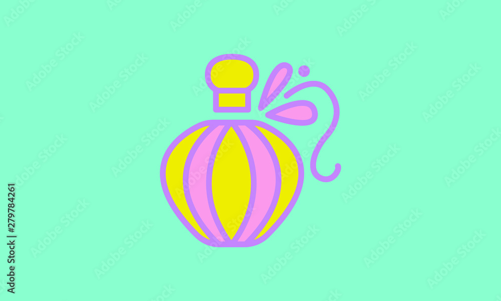 Web line icon. Perfume Web line icon. Perfume
