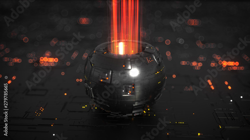 Sci-fi device with energy s...