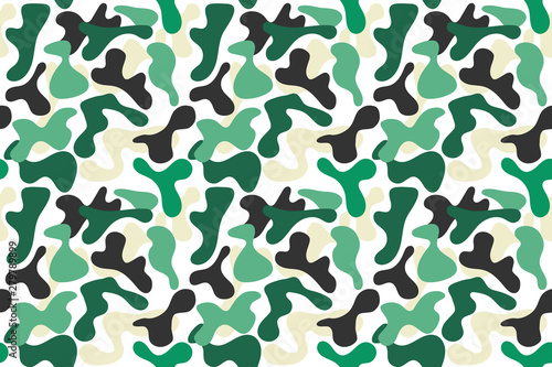 Military green camouflage pattern