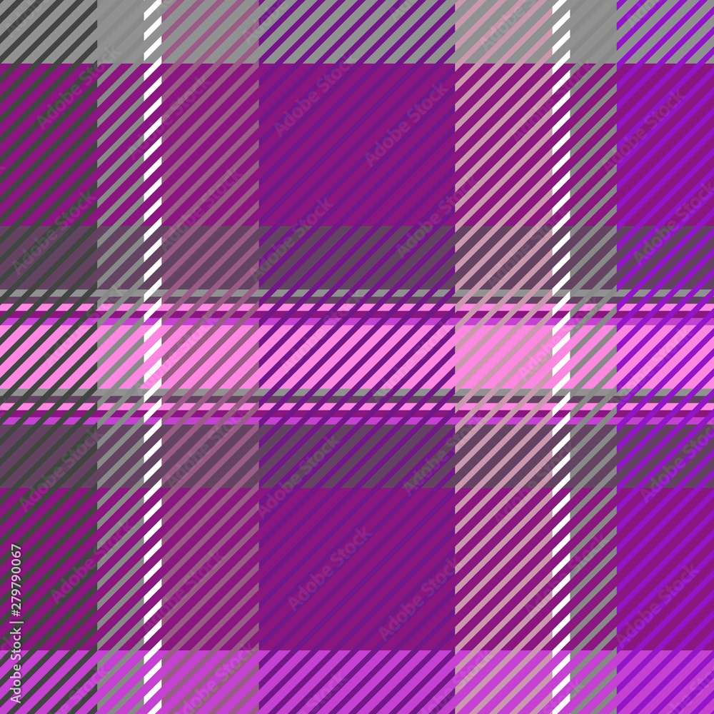 Plaid or tartan vector is background or texture in many color Plaid or tartan vector is background or texture in many color