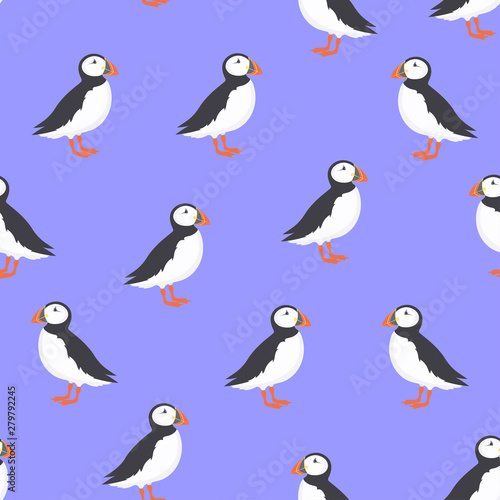 print with puffin