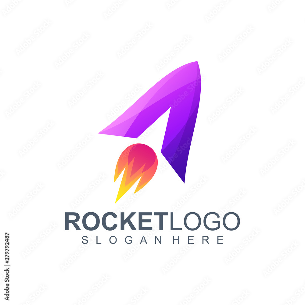 letter a rocket logo design vector illustration letter a rocket logo design vector illustration