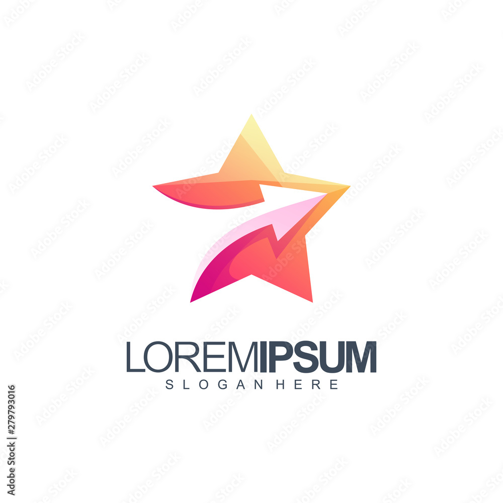 stars logo design vector illustration stars logo design vector illustration