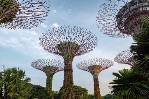 Gardens by the Bay Skyway, Singapore © hyserb